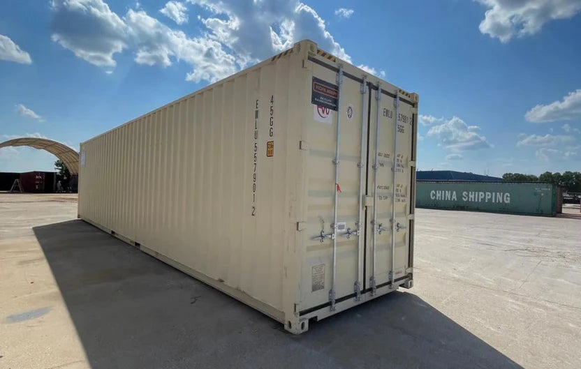 Neuer 40 Fuß High Cube Seecontainer mit Seitentüren Große Höhe und Vollzugang